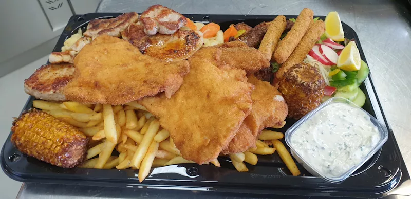 Grillplatte zum Mitnehmen